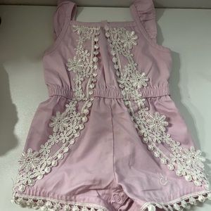 Calvin Klein pink romper